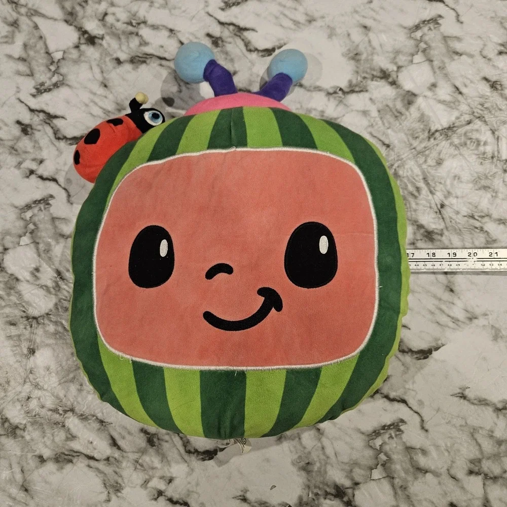 Cocomelon Pillow Plush Soft, Cuddly, Snuggly, Extra Large Pillow‎ With Ladybug